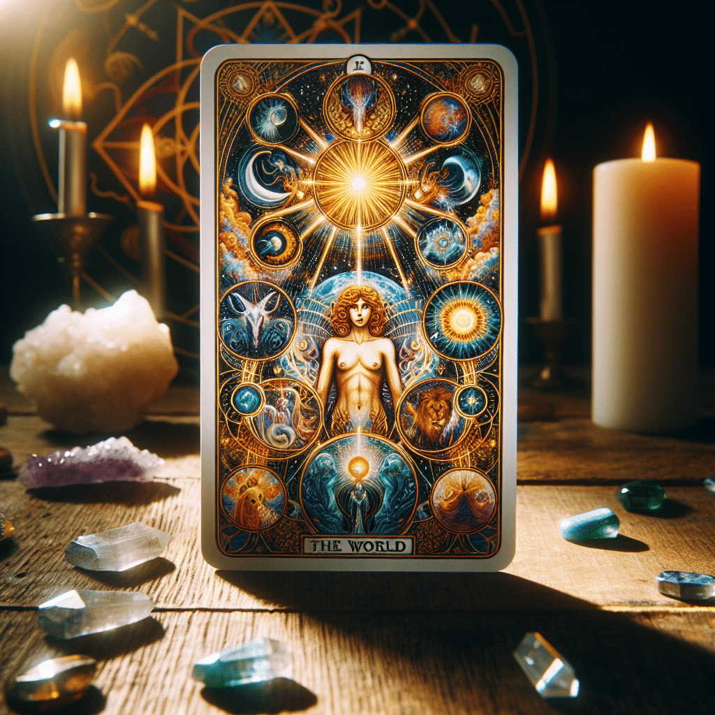 2 the world tarot card in spirituality