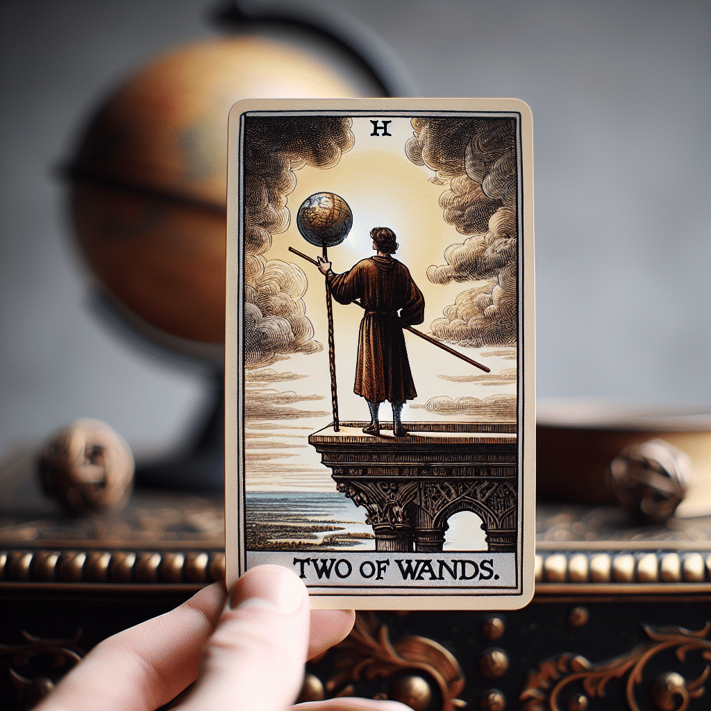 2 two of wands tarot card daily focus