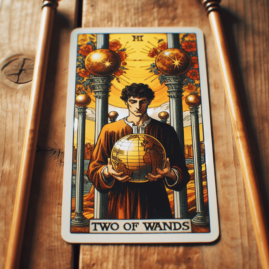 2 two of wands tarot card meaning