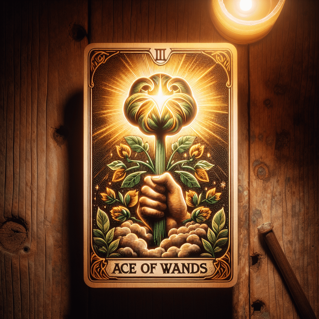 ace of wands tarot card career