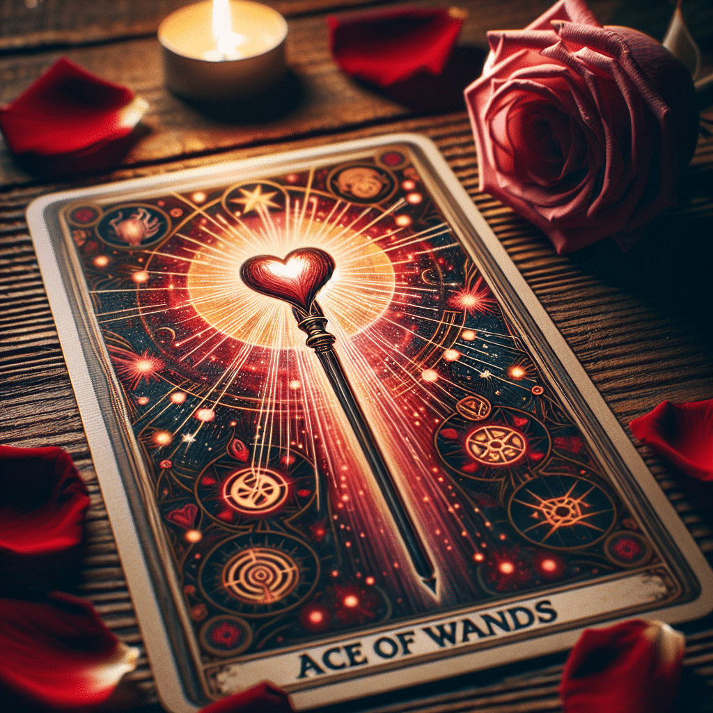ace of wands tarot card love