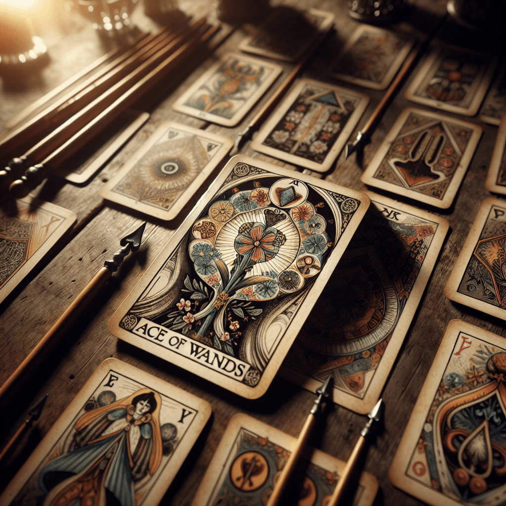ace of wands tarot card past influences