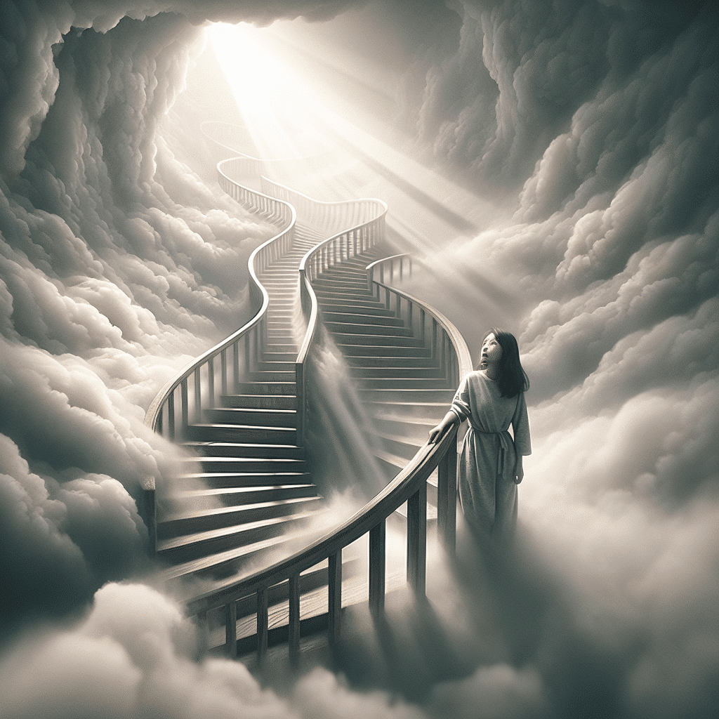 dream climbing stairs