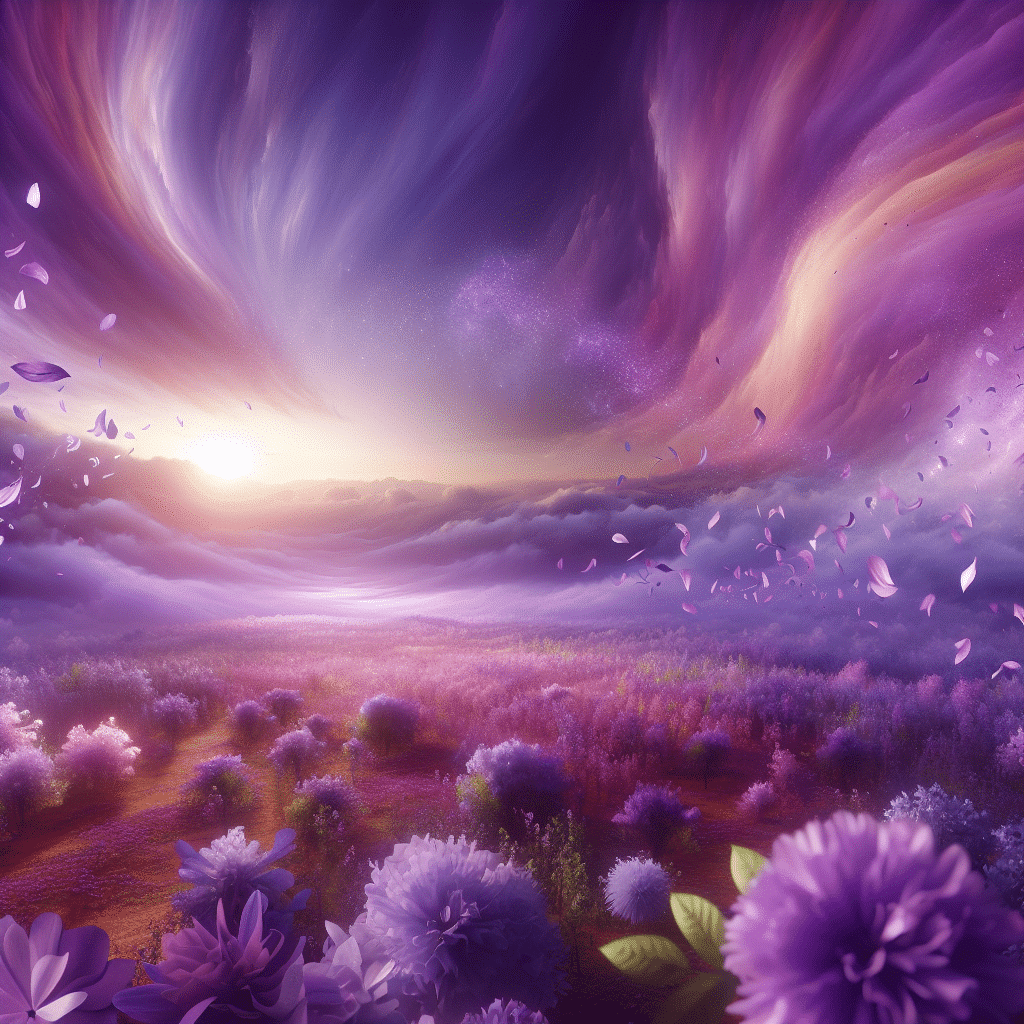 dreaming color purple