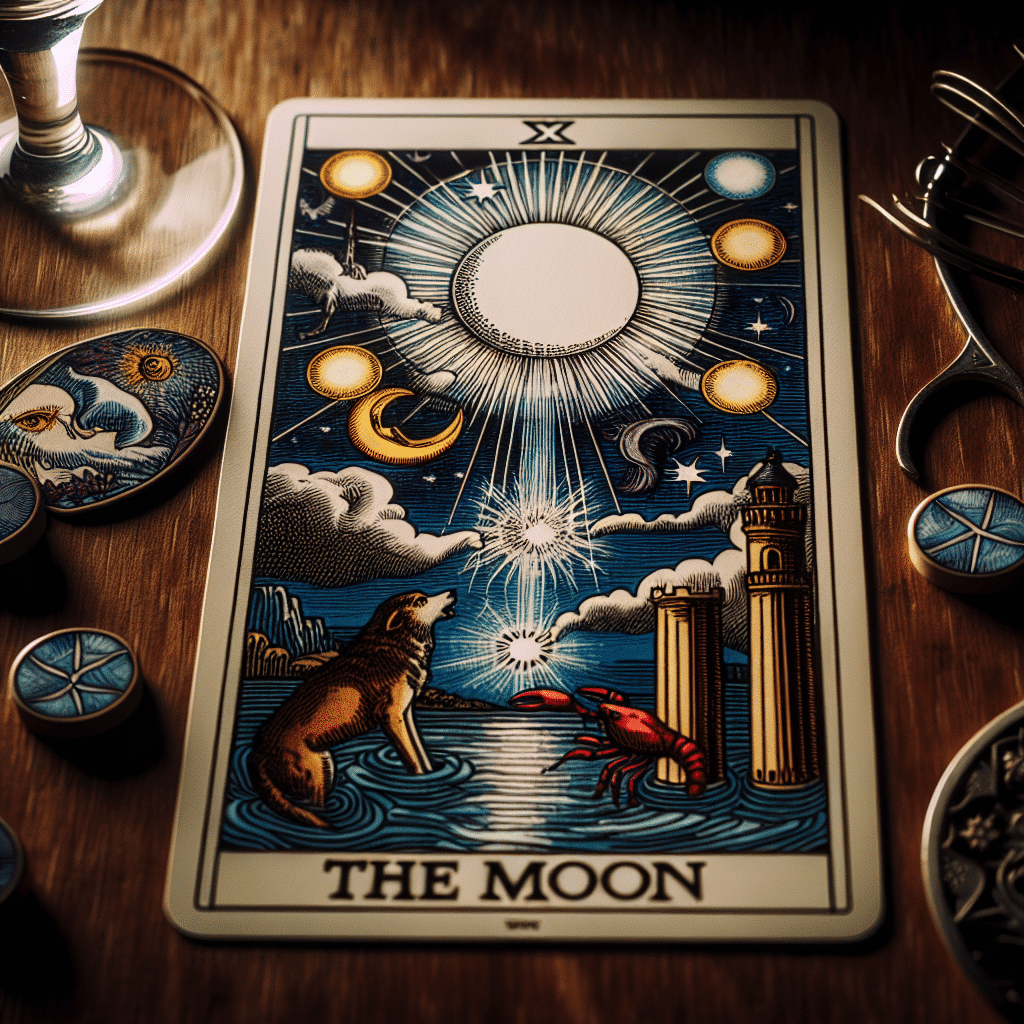 Navigating Conflict: The Moon Tarot Card in Resolving Differences