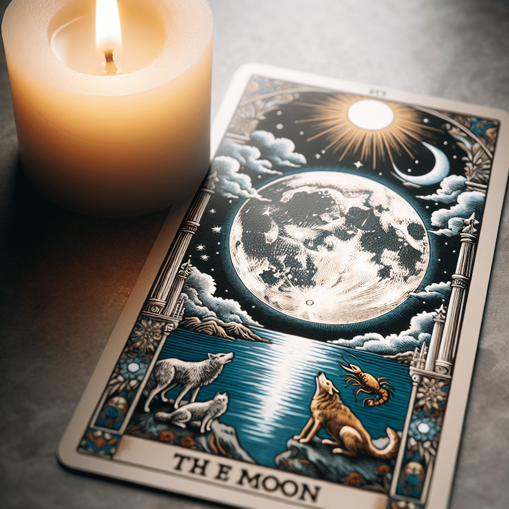 the moon tarot card daily focus