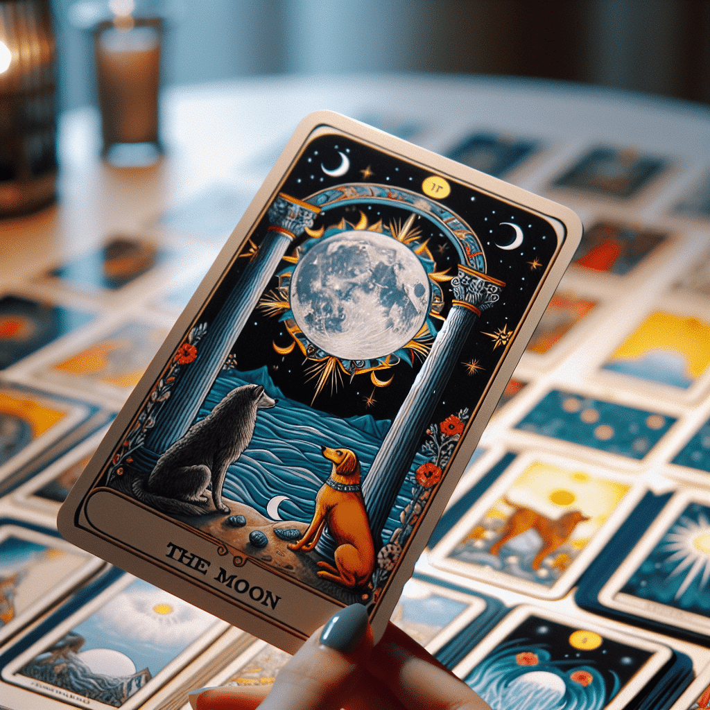 Unlocking Your Subconscious: Exploring The Moon Tarot Card for Personal Growth
