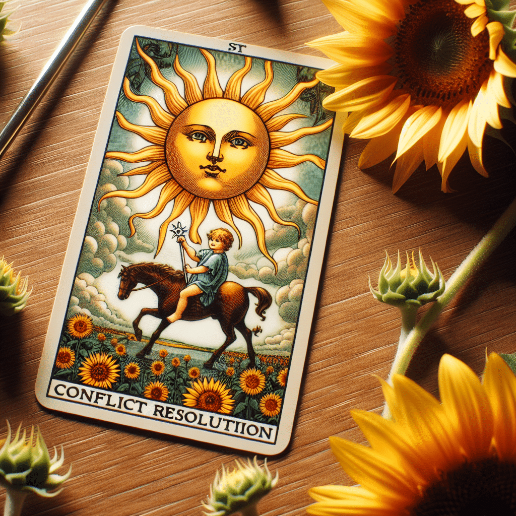 The Sun tarot card: Bringing clarity and resolution in conflicts