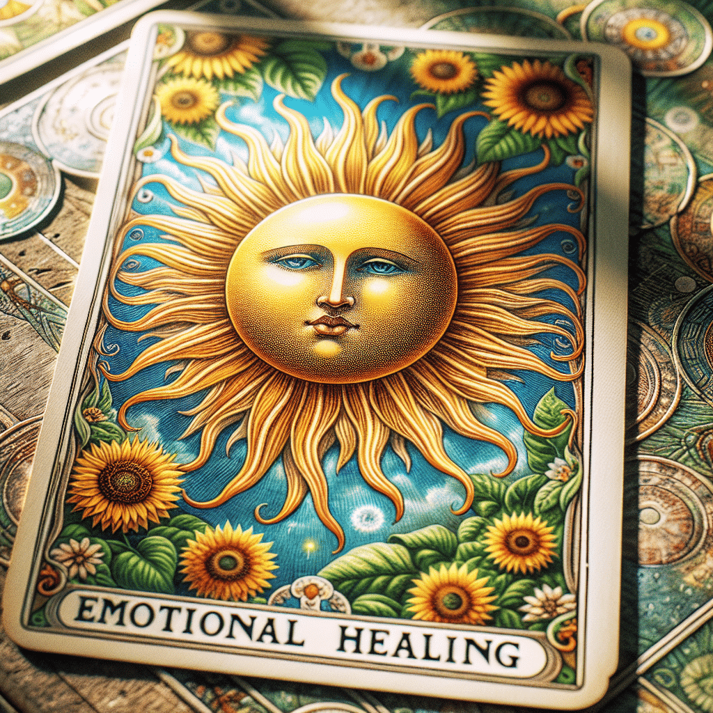 the sun tarot card emotional healing