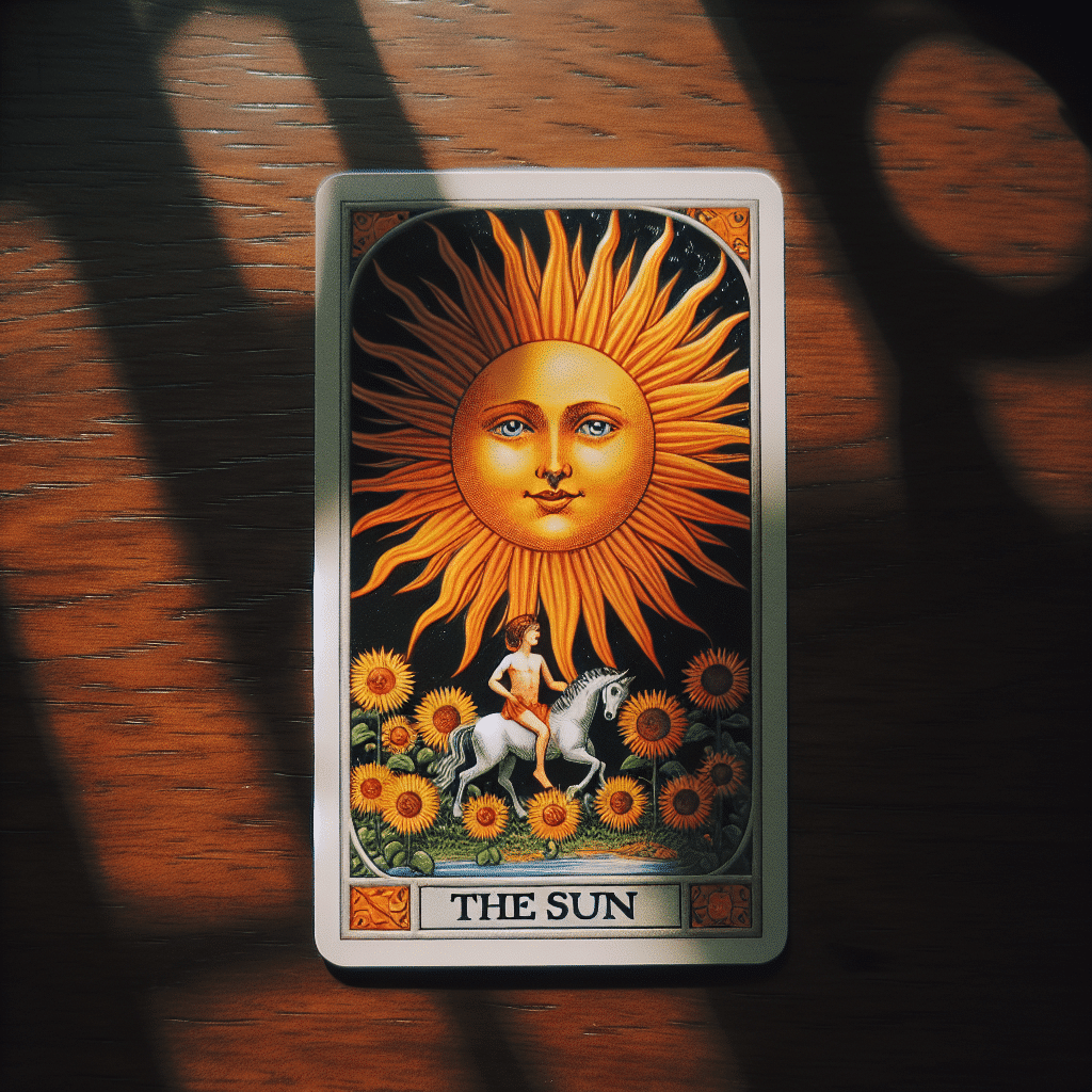 the sun tarot card health