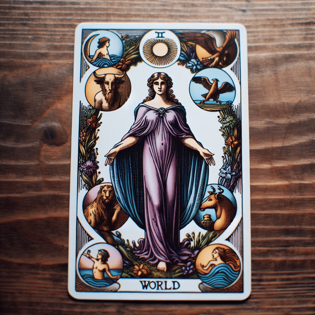 Unleashing Opportunities: The World Tarot Card in Your Career
