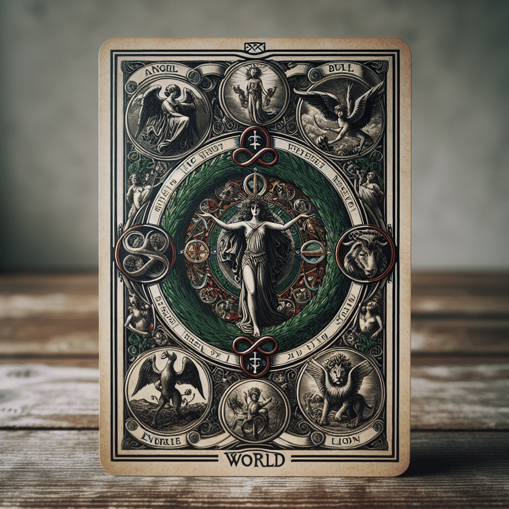 the world tarot card daily focus