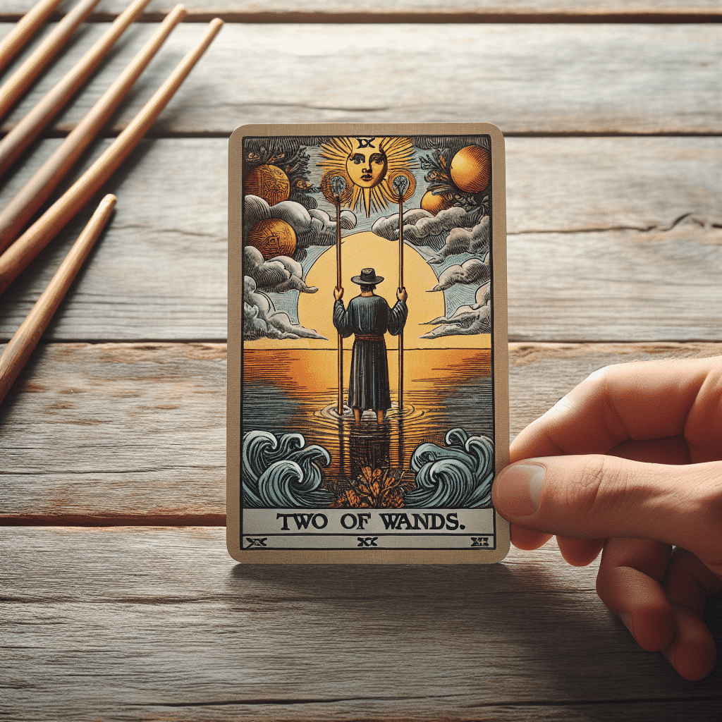 two of wands tarot card conflict resolution