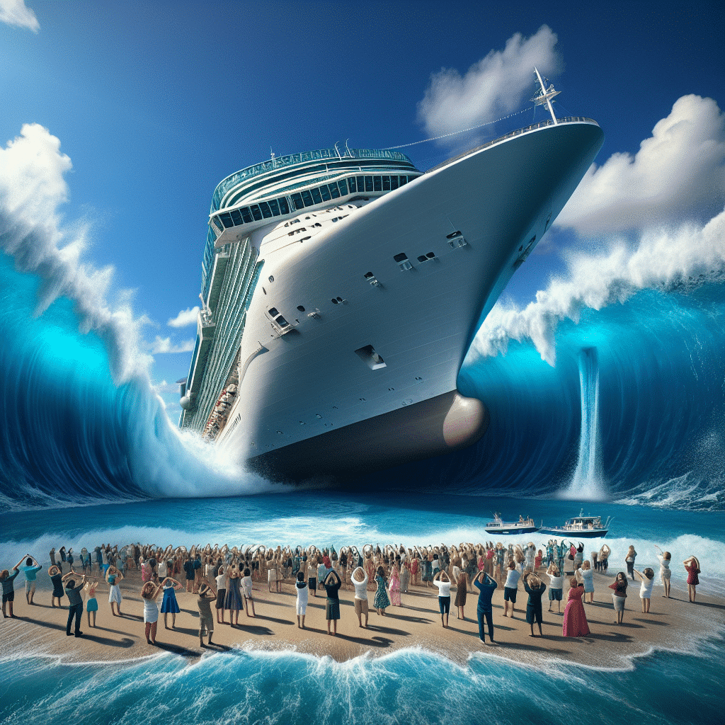 1 dream cruise ship flipping