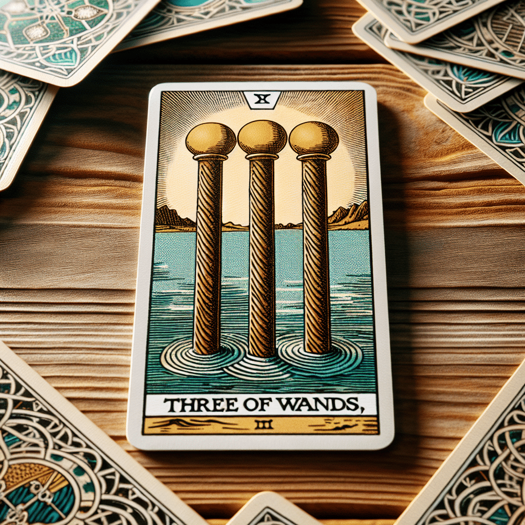 1 three of wands tarot card finances