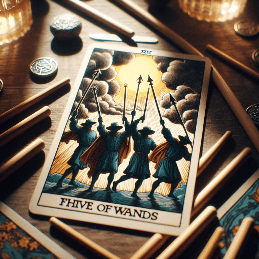 2 five of wands tarot card interpretation