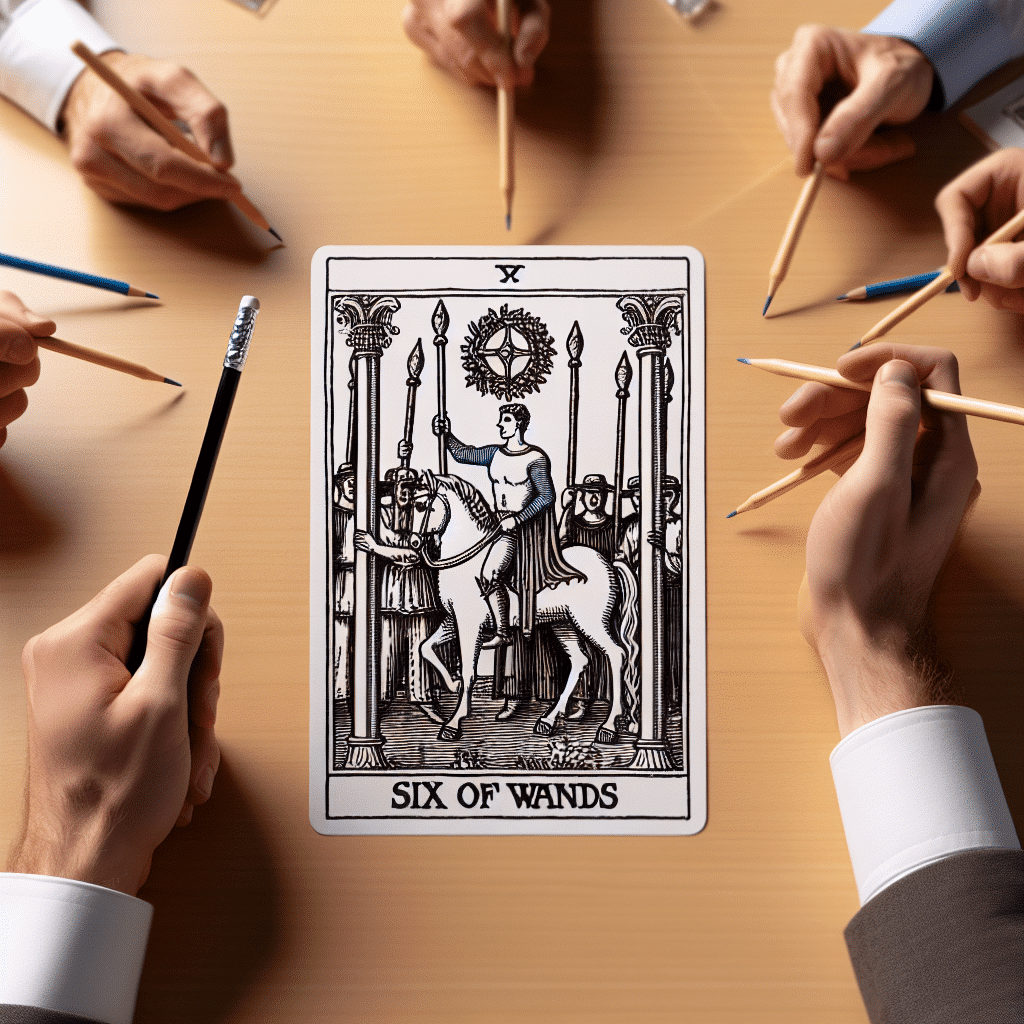 2 six of wands tarot card meaning