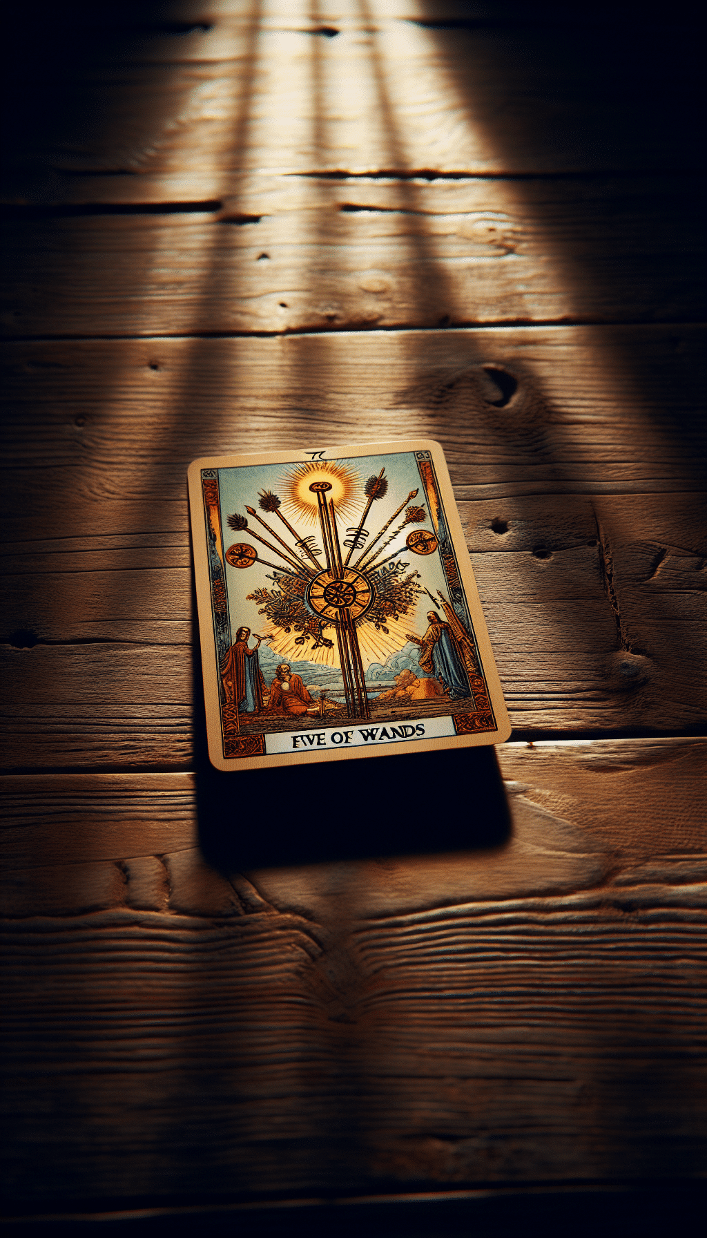 Understanding the Chaos: Five of Wands Tarot Reversed Explained