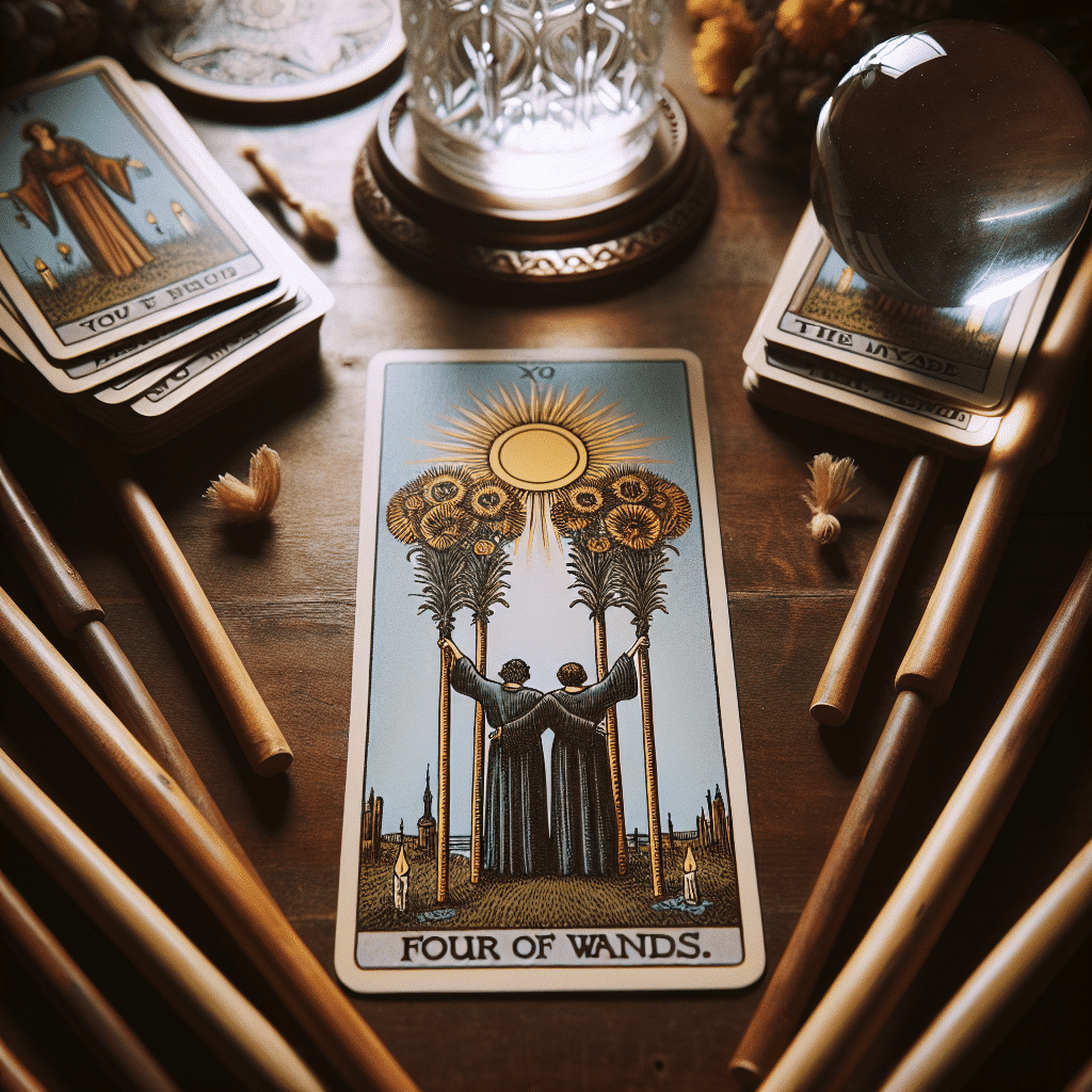 The Four of Wands: Building a Strong Foundation for Career Success