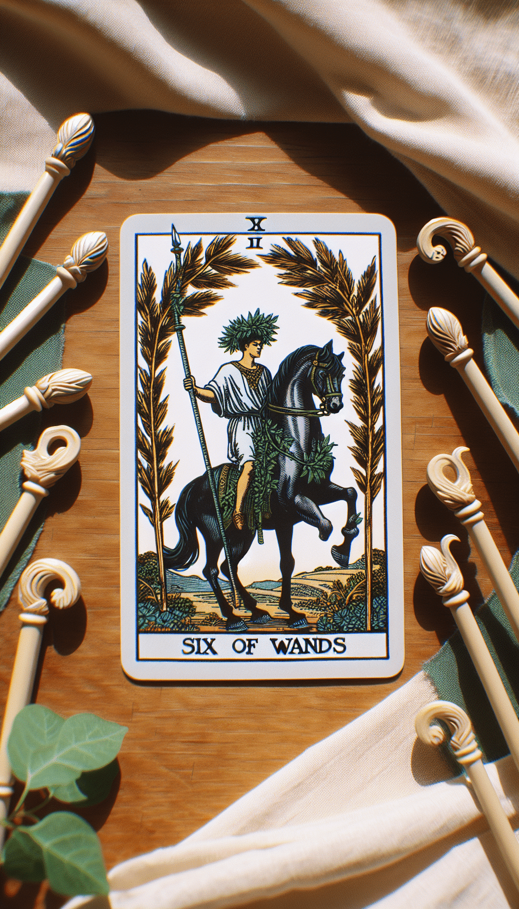 six of wands tarot card meaning
