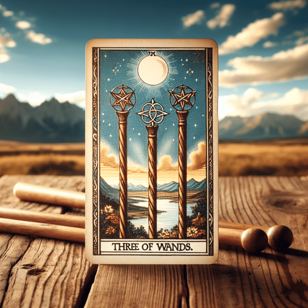 three of wands tarot card conflict resolution