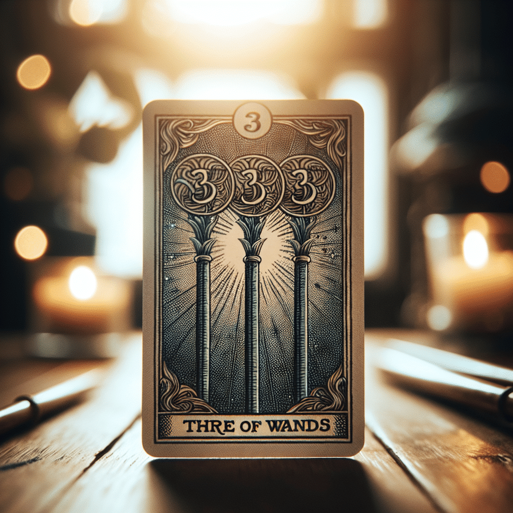 three of wands tarot card decision