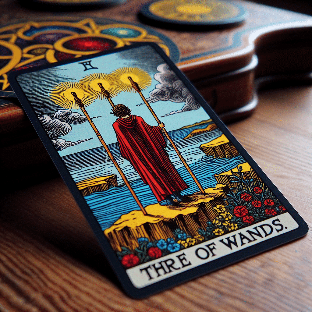 Embracing Expansion: Three of Wands in Emotional Healing