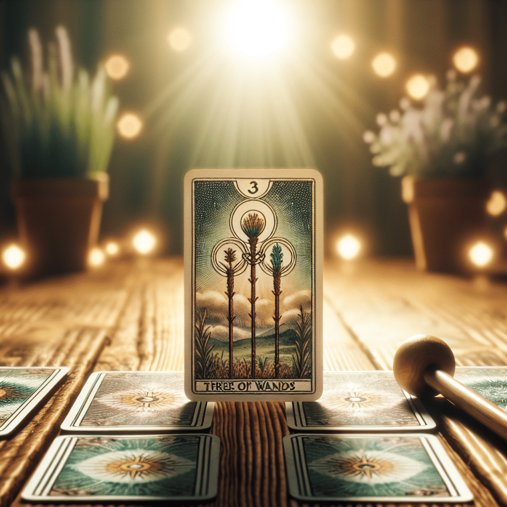 Three of Wands: Navigating Growth in Relationships