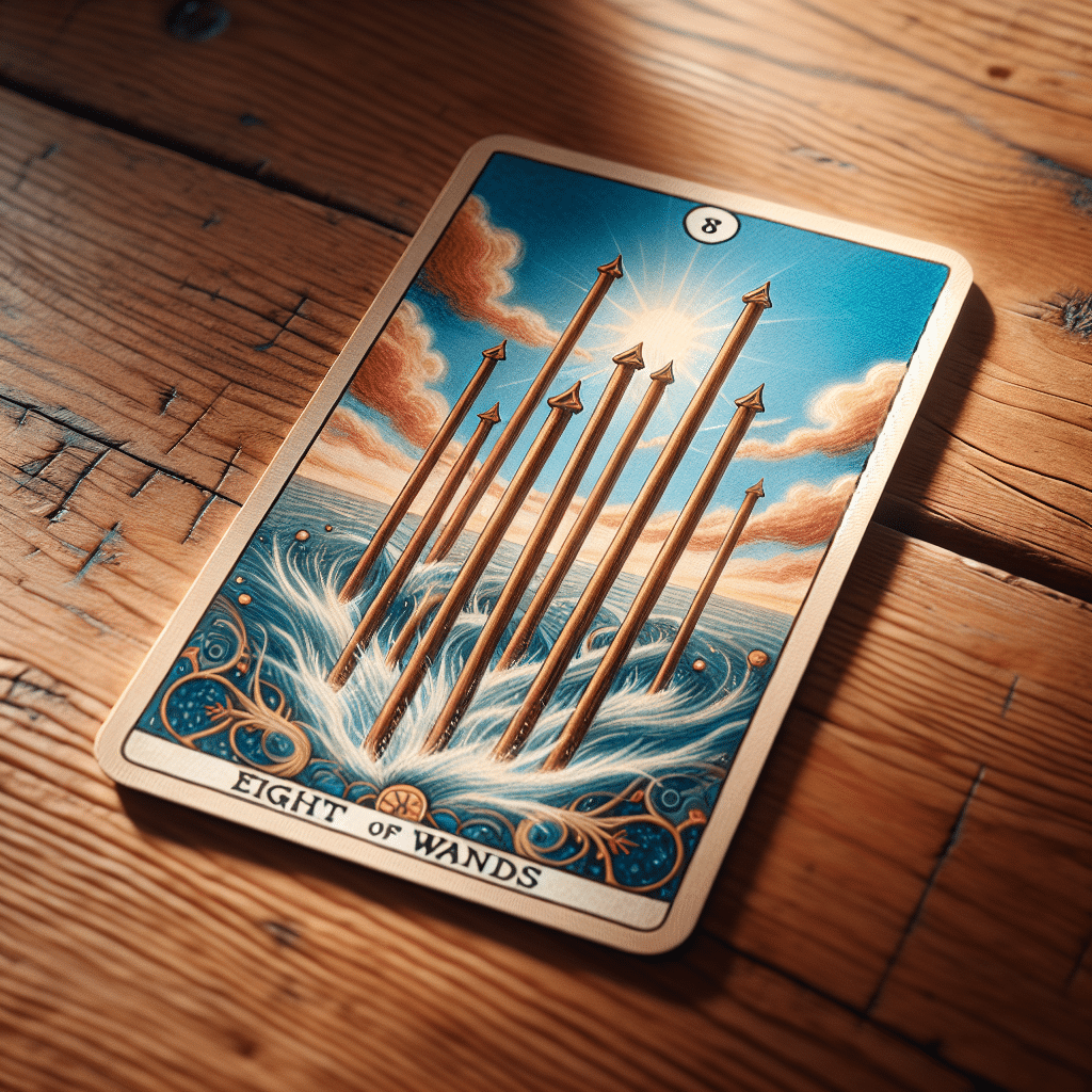 1 eight of wands tarot card advice