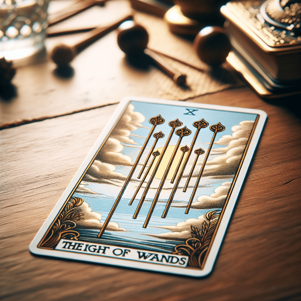 1 eight of wands tarot card spirituality
