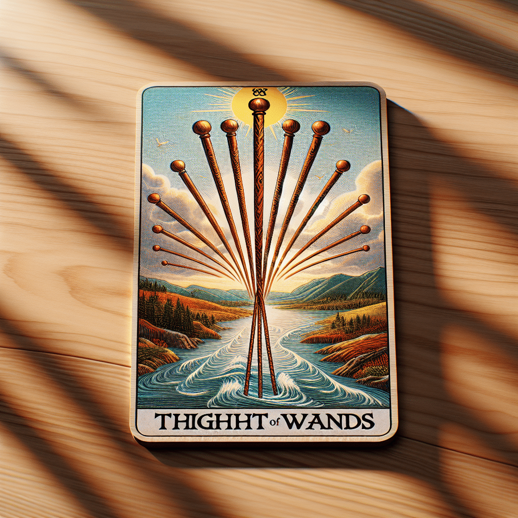 2 eight of wands tarot card daily focus