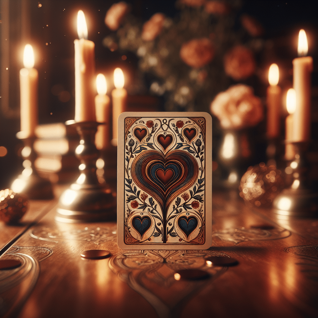 2 eight of wands tarot card love