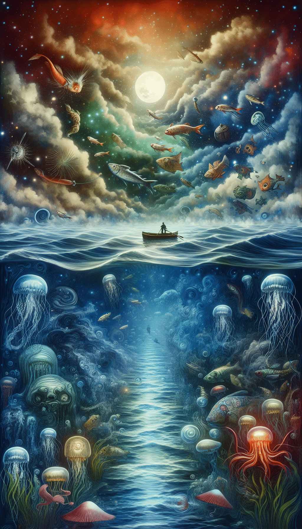 deep water dream meaning