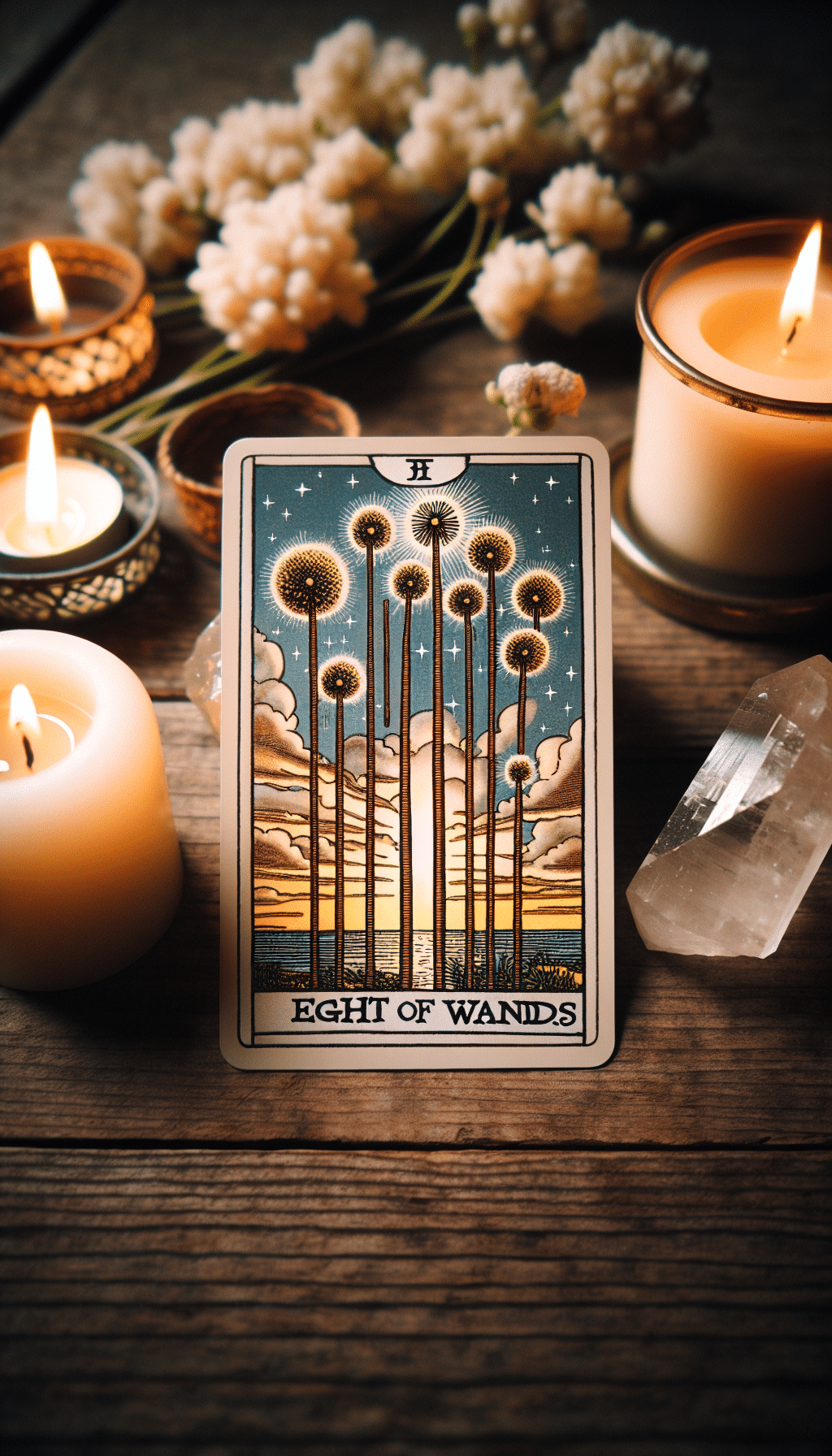 Harnessing the Speed and Power of the Eight of Wands