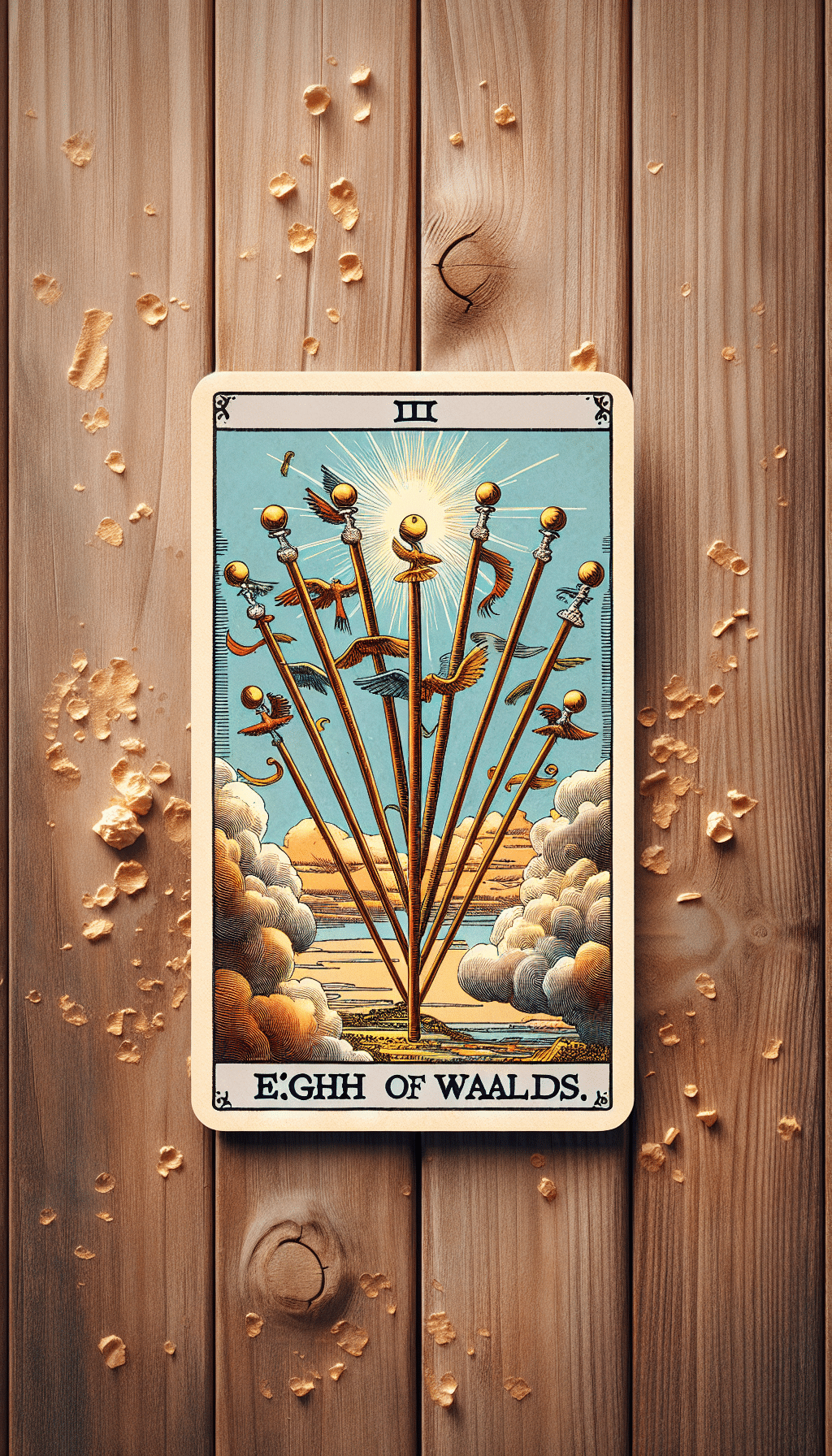 The Eight of Wands: Accelerate your Health Journey