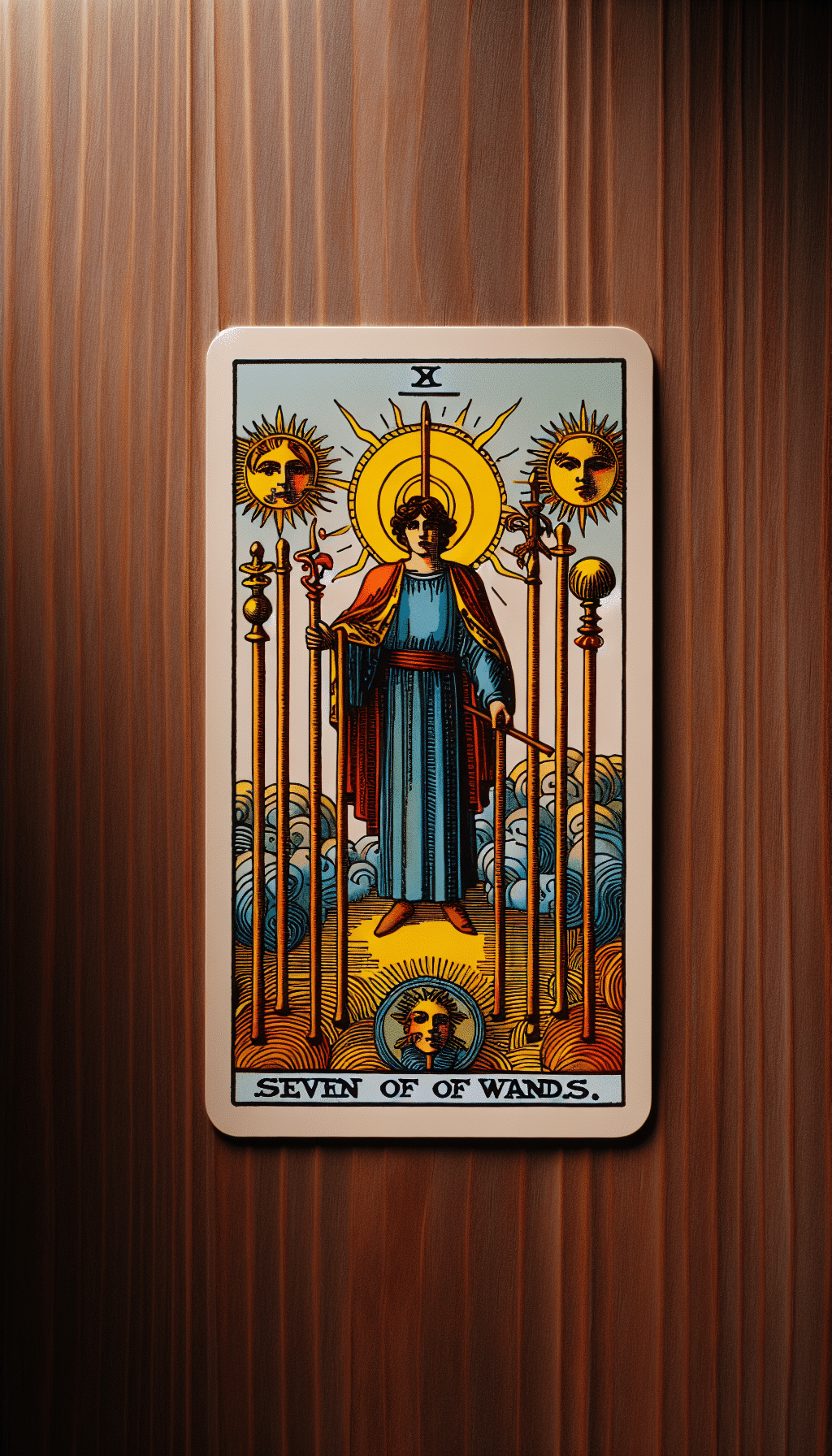 Mastering the Seven of Wands: Navigating Challenges in Your Career