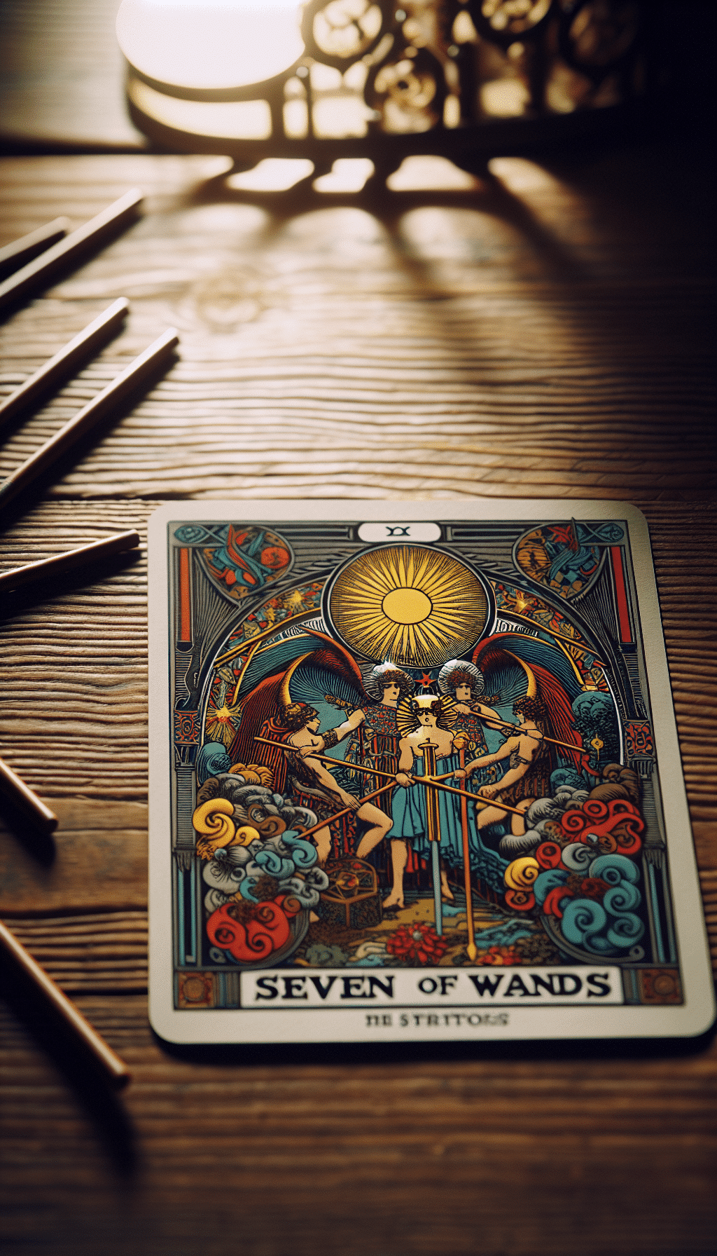 Seven of Wands: Navigating Tough Choices and Standing Your Ground