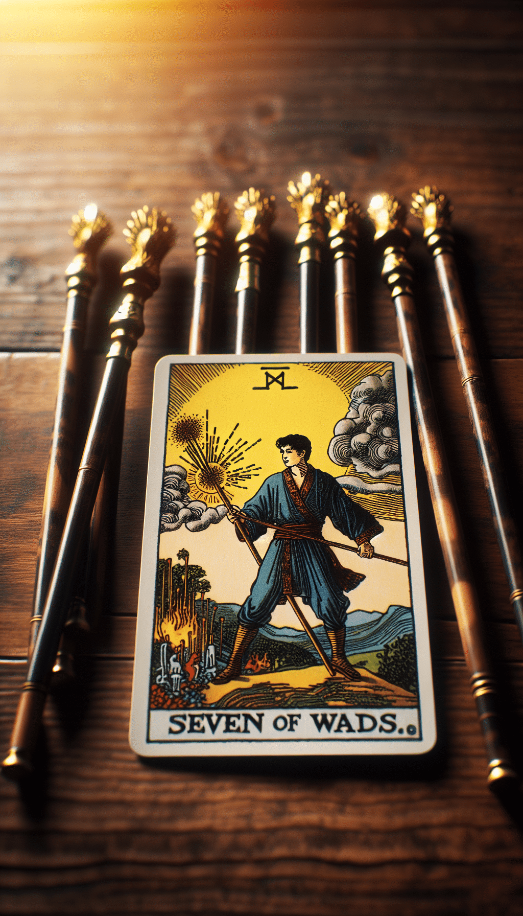 Unlocking Your Strength: The Seven of Wands in Future Potential