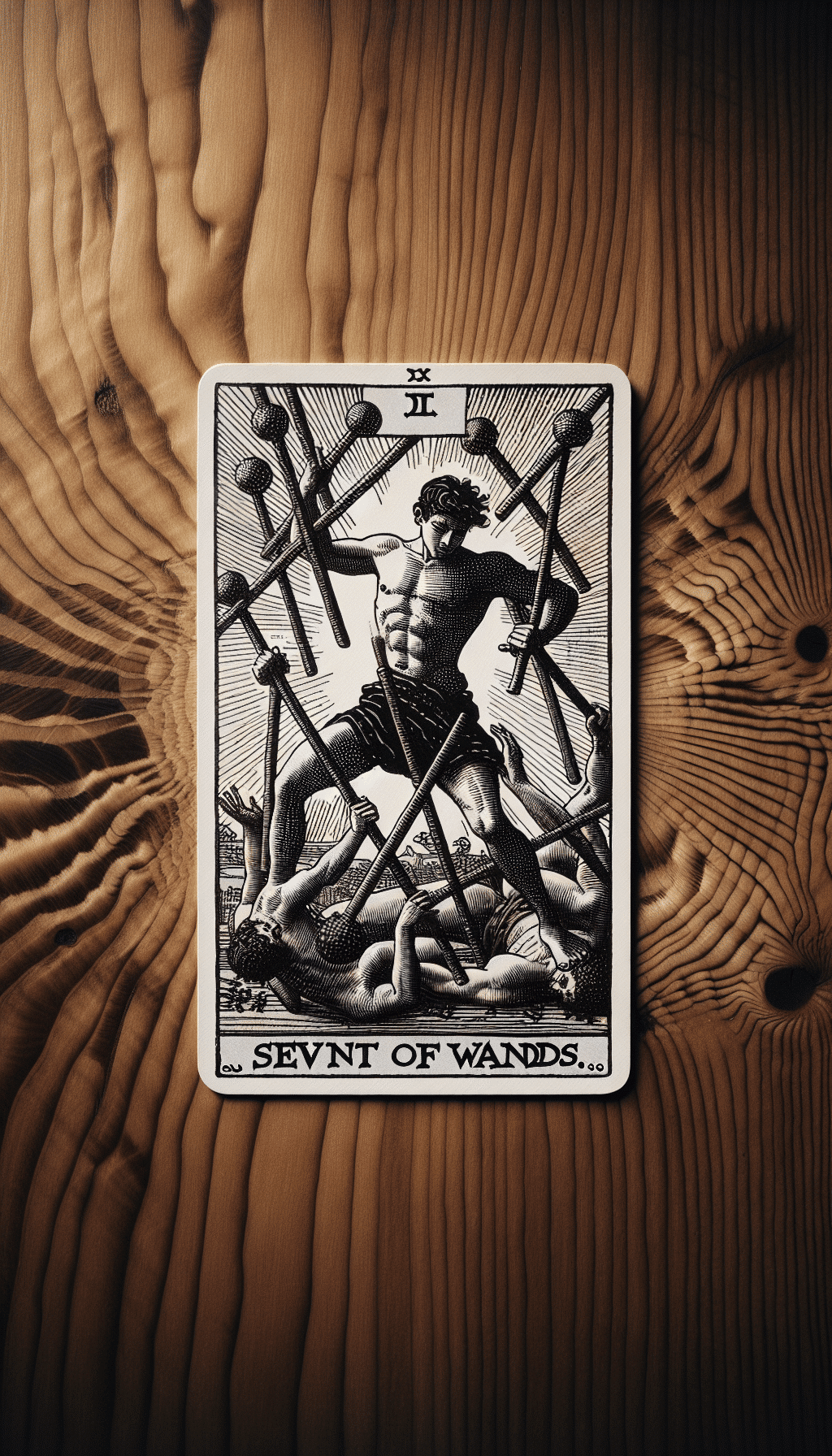 Defending Your Health: The Seven of Wands in Tarot
