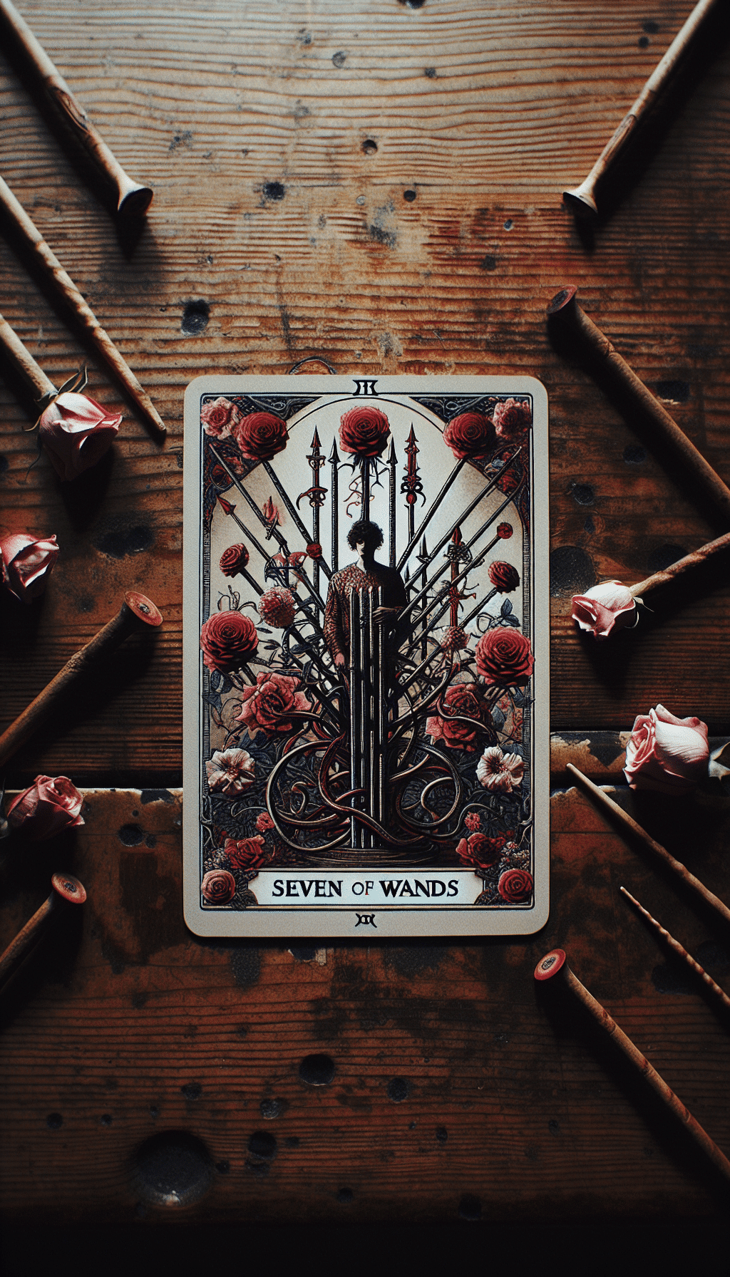 Defending Your Love: The Seven of Wands in Relationships