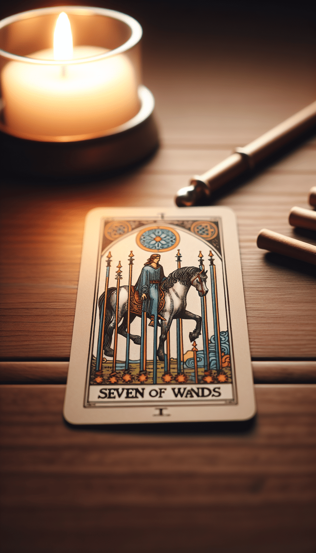 seven of wands tarot relationship