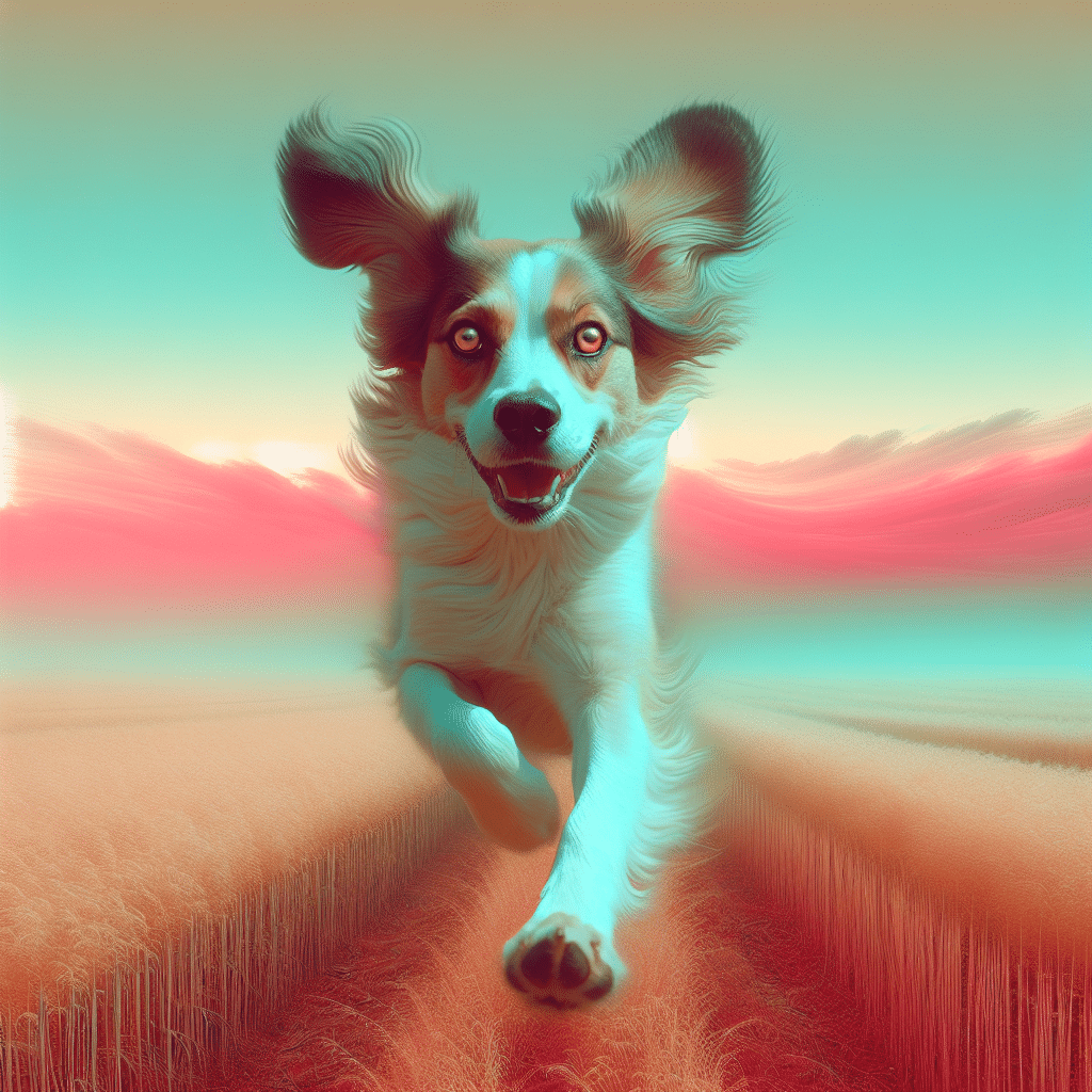 1 dream dog running away