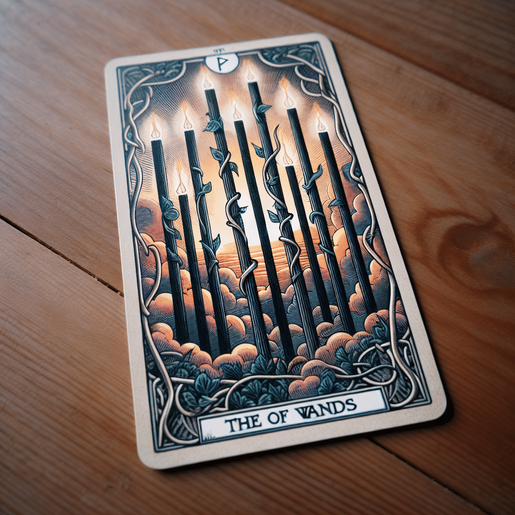 1 nine of wands tarot card decision